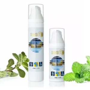 sunset cbd pain cream gel collection